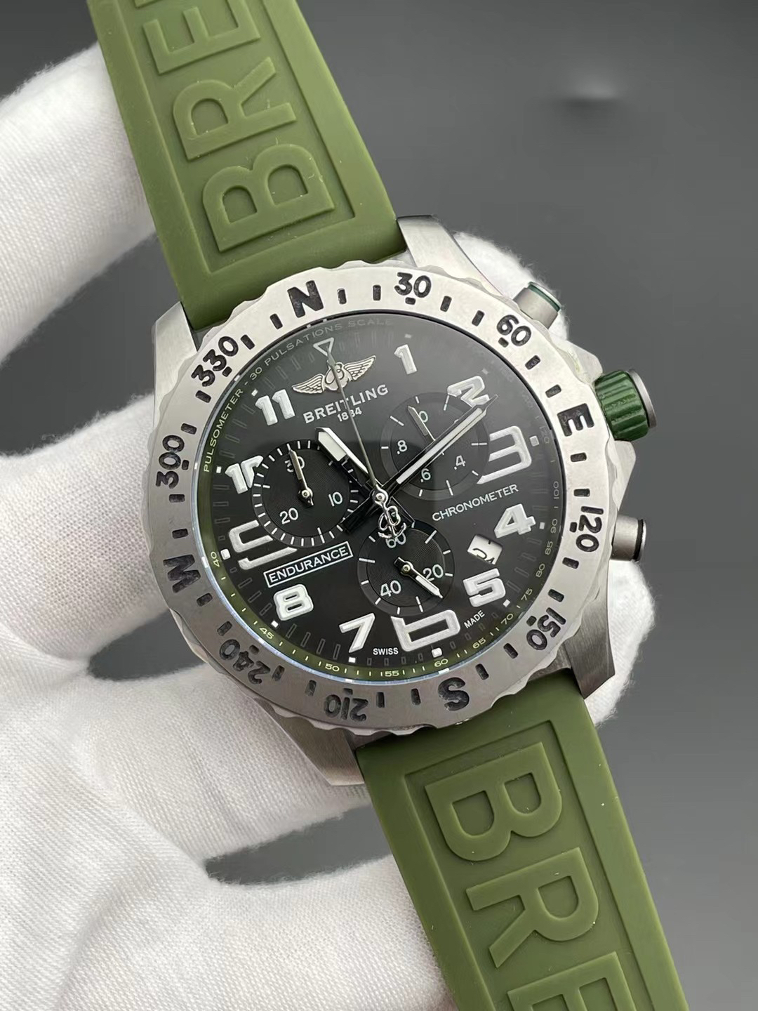 Breitling Endurance Pro Czarny Koperta AAA Replika wysokiej jakości Zegarki Zegarek