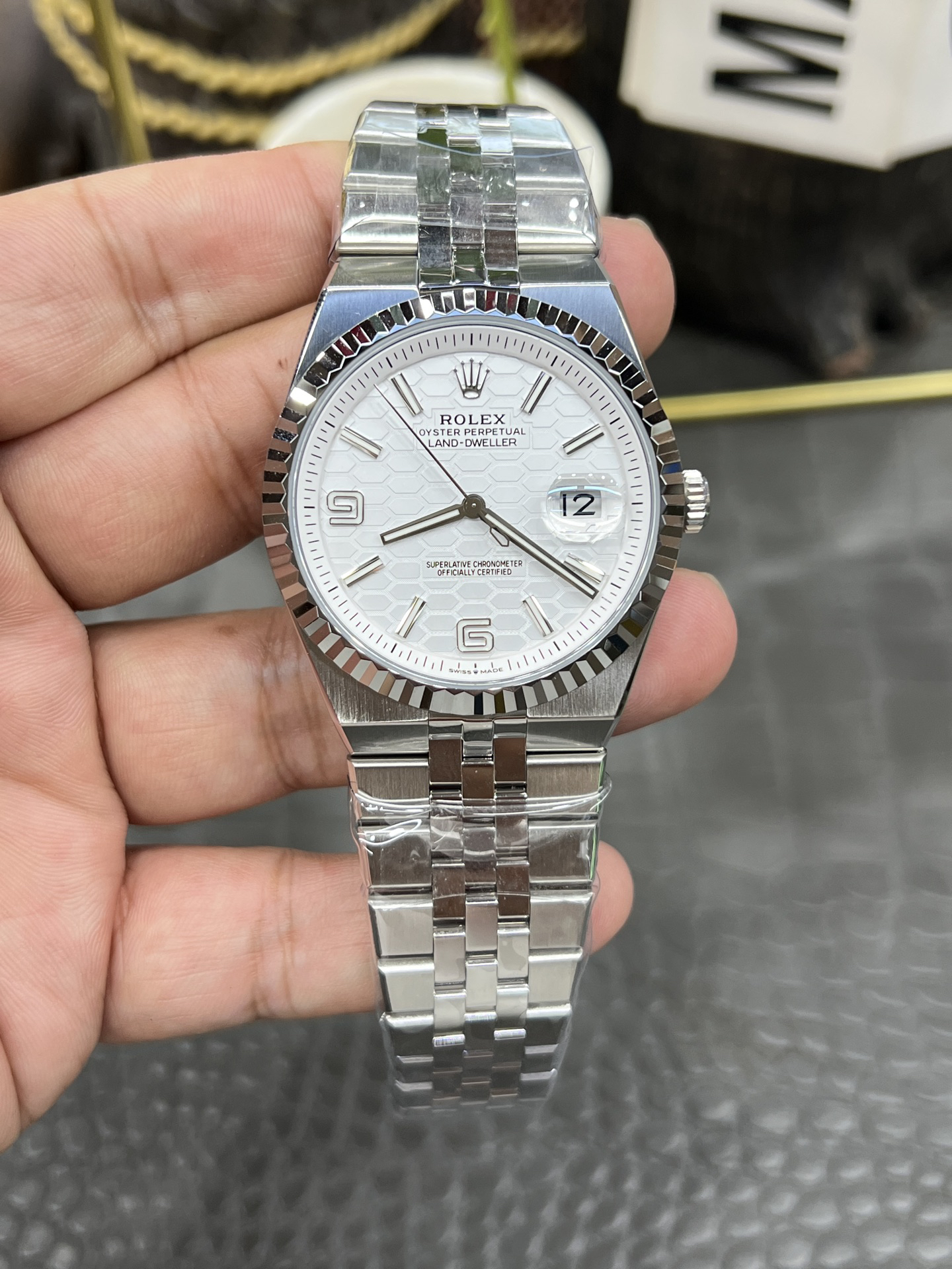 Rolex Land-Dweller 40mm Citizen 9015 AAA Replika wysokiej jakości Zegarki Zegarek