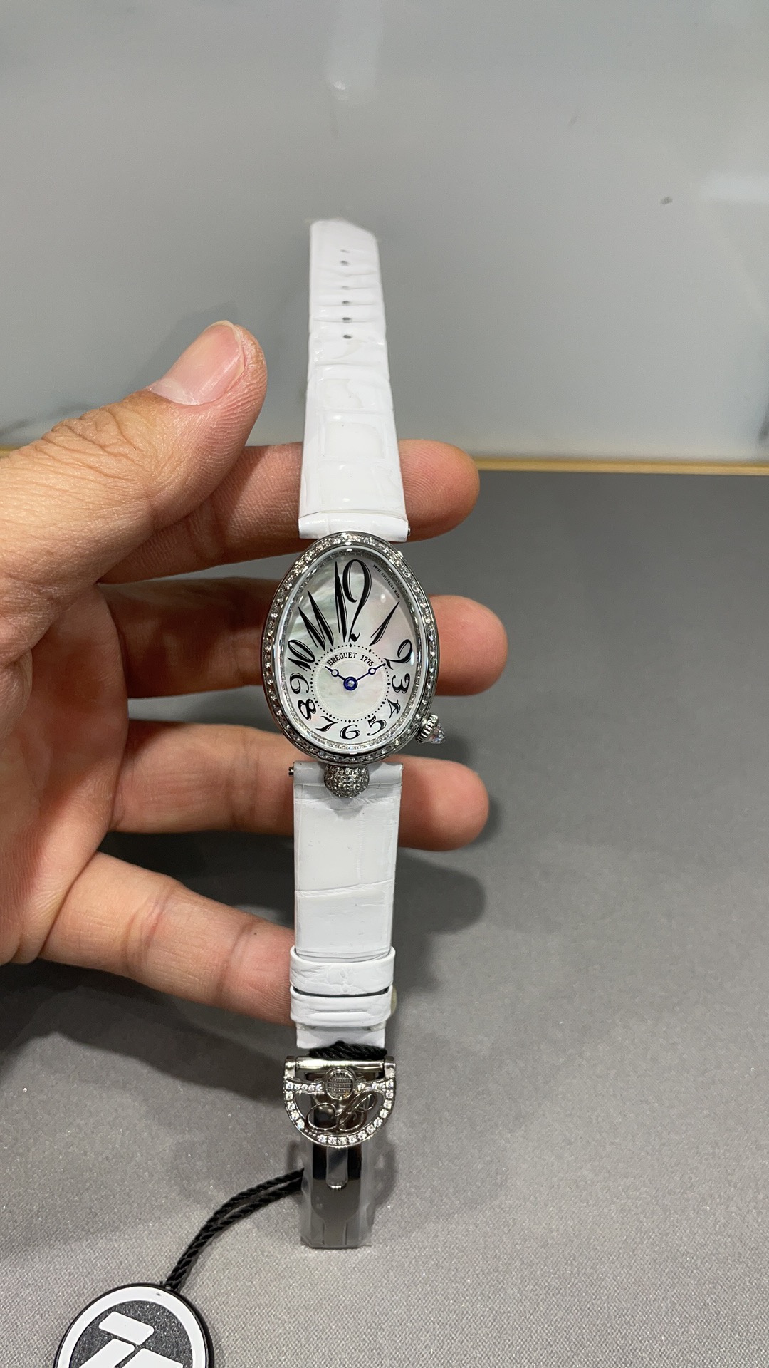 Breguet Reine de Naples 33mm Alligator AAA Replika wysokiej jakości Zegarki Zegarek