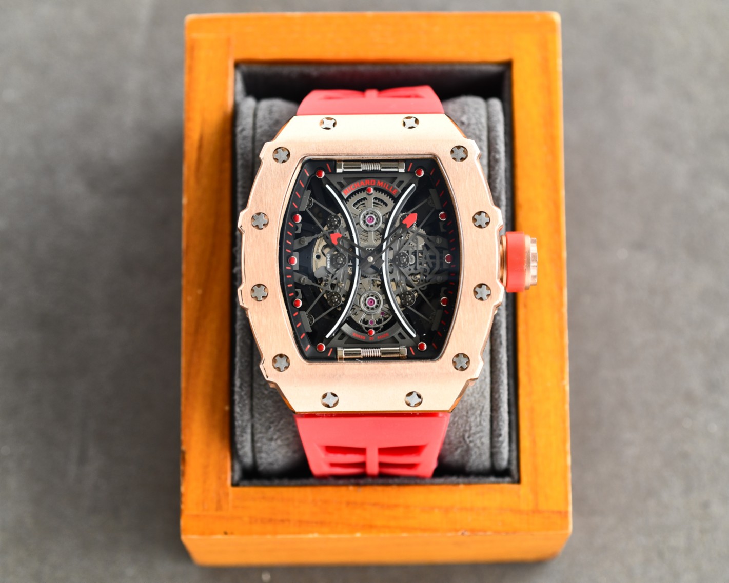 Richard Mille RM053-01 43mm 904L Stal nierdzewna AAA Replika wysokiej jakości Zegarki Zegarek - Image 2