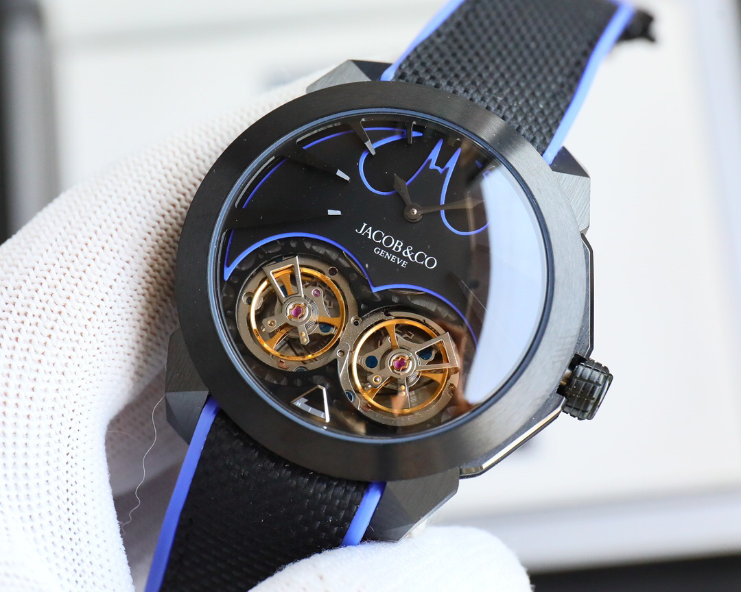 Jacob & Co. Gotham City 44mm Automatyczny AAA Replika wysokiej jakości Zegarki Zegarek - Image 2