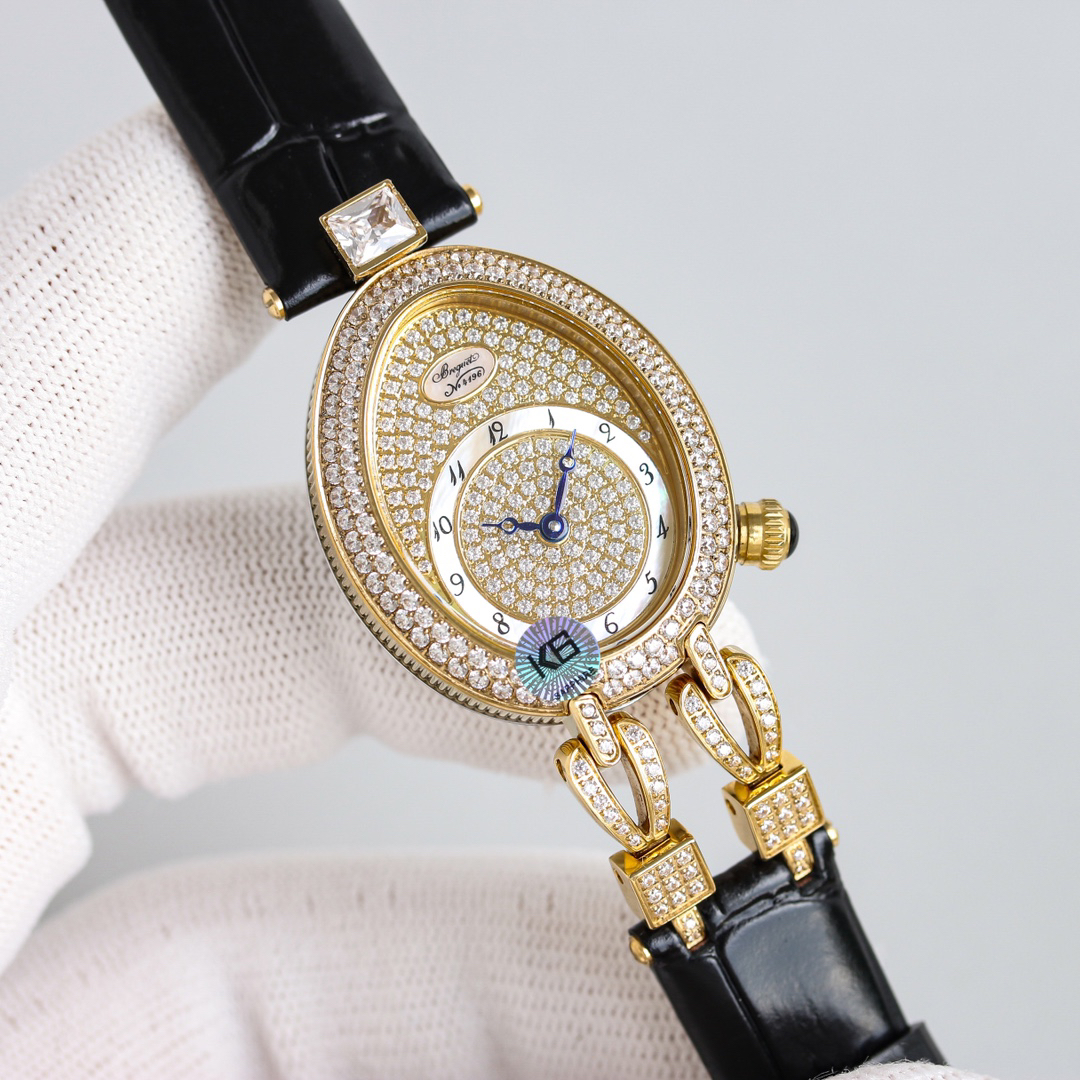 Breguet Reine de Naples Damski Kwarc AAA Replika wysokiej jakości Zegarki Zegarek