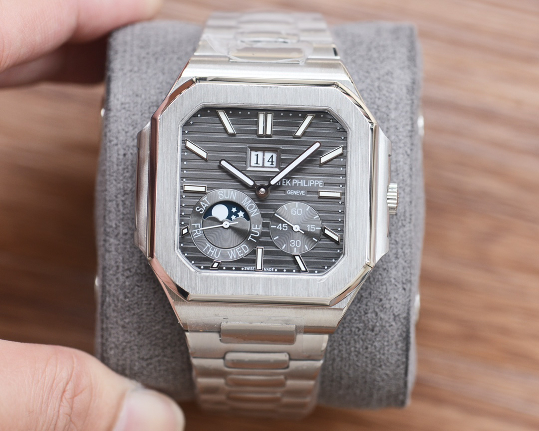 Patek Philippe Cubitus 40mm Ręczny naciąg AAA Replika wysokiej jakości Zegarki Zegarek - Image 3