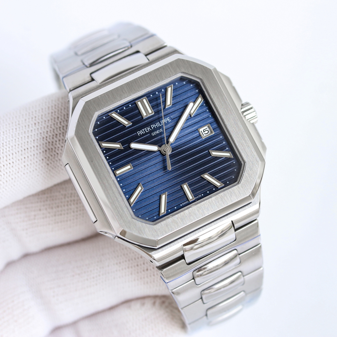 Patek Philippe Cubitus 45mm Stal nierdzewna AAA Replika wysokiej jakości Zegarki Zegarek - Image 3
