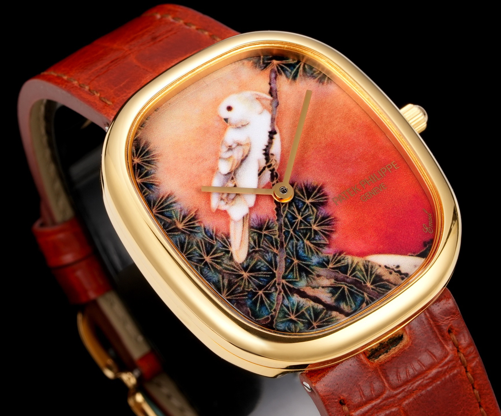 Patek Philippe Golden Ellipse Stal nierdzewna AAA Replika wysokiej jakości Zegarki Zegarek - Image 3