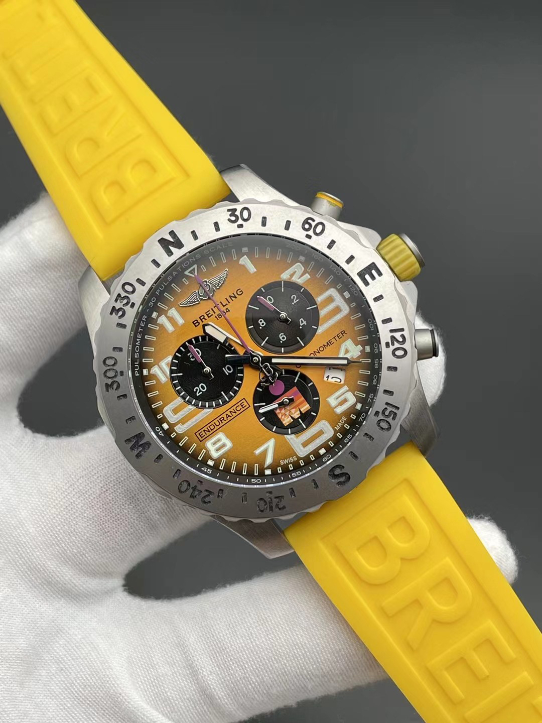 Breitling Endurance Pro Czarny Koperta AAA Replika wysokiej jakości Zegarki Zegarek