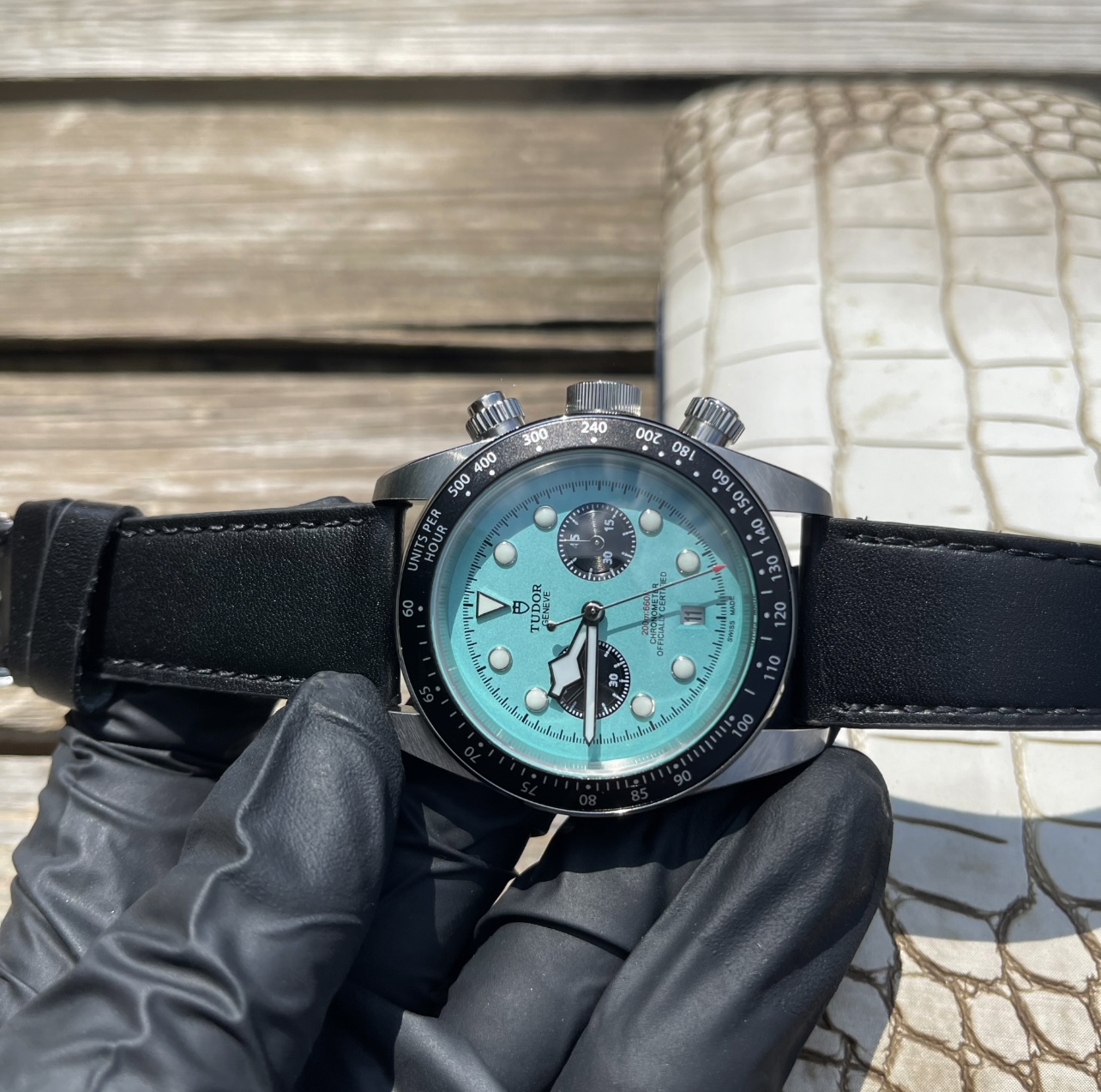 Tudor Black Bay 42mm Automatyczny AAA Replika wysokiej jakości Zegarki Zegarek - Image 3