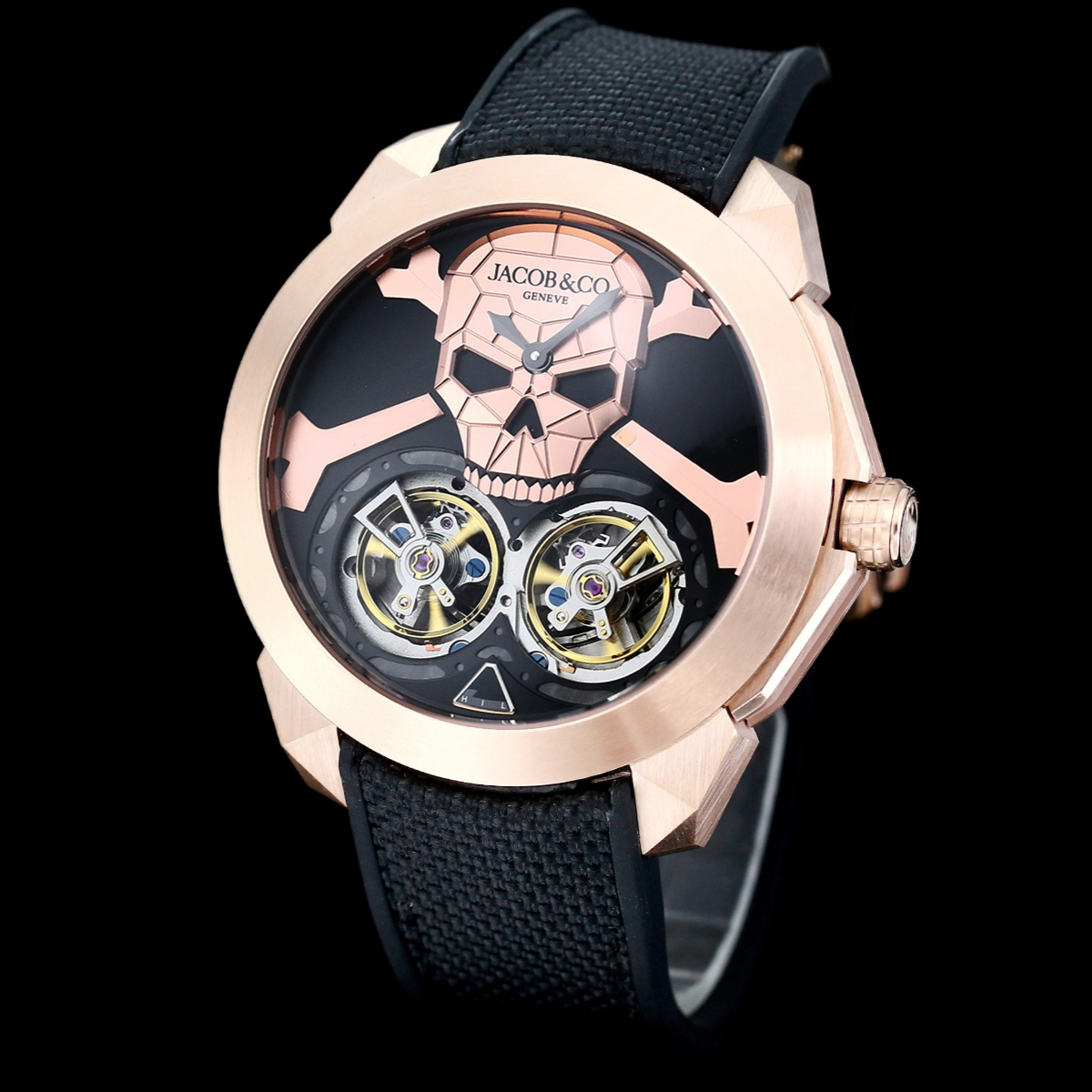 Jacob & Co. Gotham City 44mm Automatyczny AAA Replika wysokiej jakości Zegarki Zegarek - Image 3
