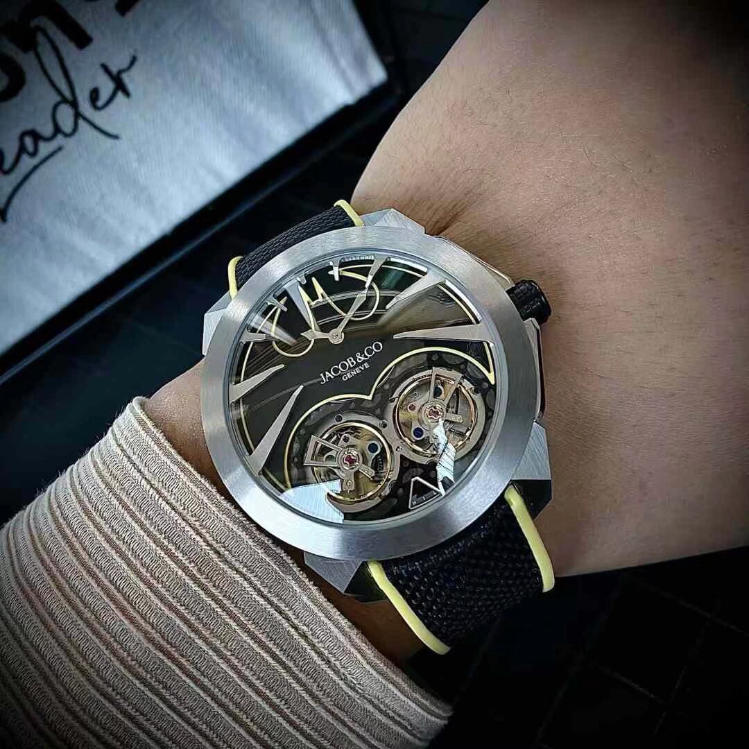 Jacob & Co. Gotham City Automatyczny 44mm AAA Replika wysokiej jakości Zegarki Zegarek - Image 3