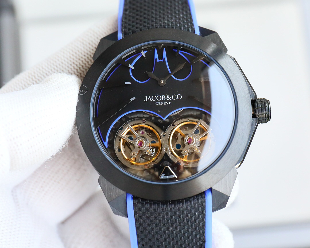 Jacob & Co. Gotham City 44mm Automatyczny AAA Replika wysokiej jakości Zegarki Zegarek - Image 3