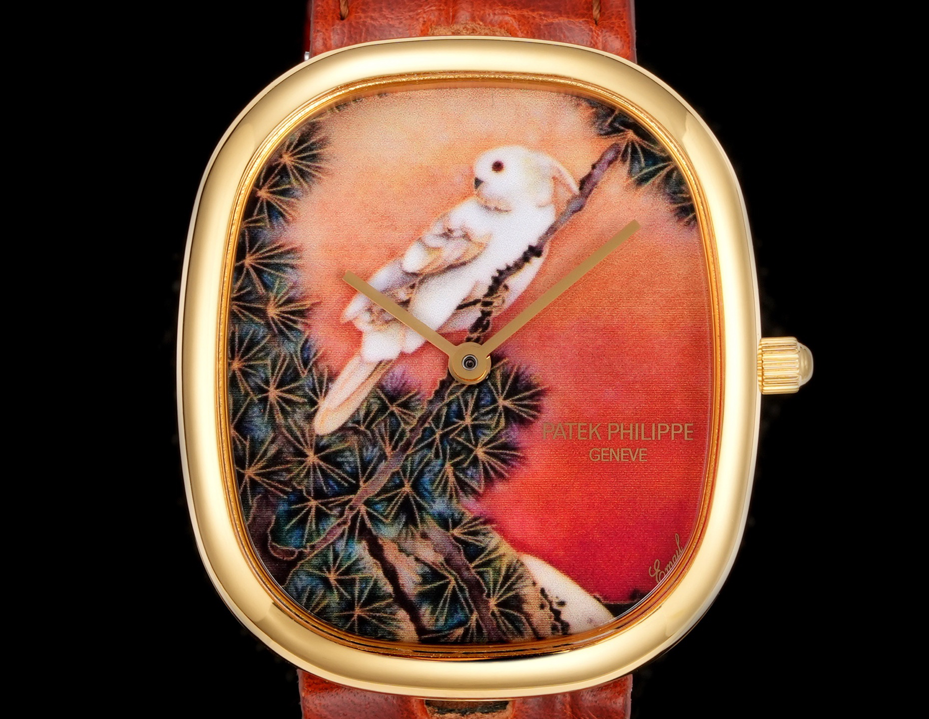 Patek Philippe Golden Ellipse Stal nierdzewna AAA Replika wysokiej jakości Zegarki Zegarek - Image 4