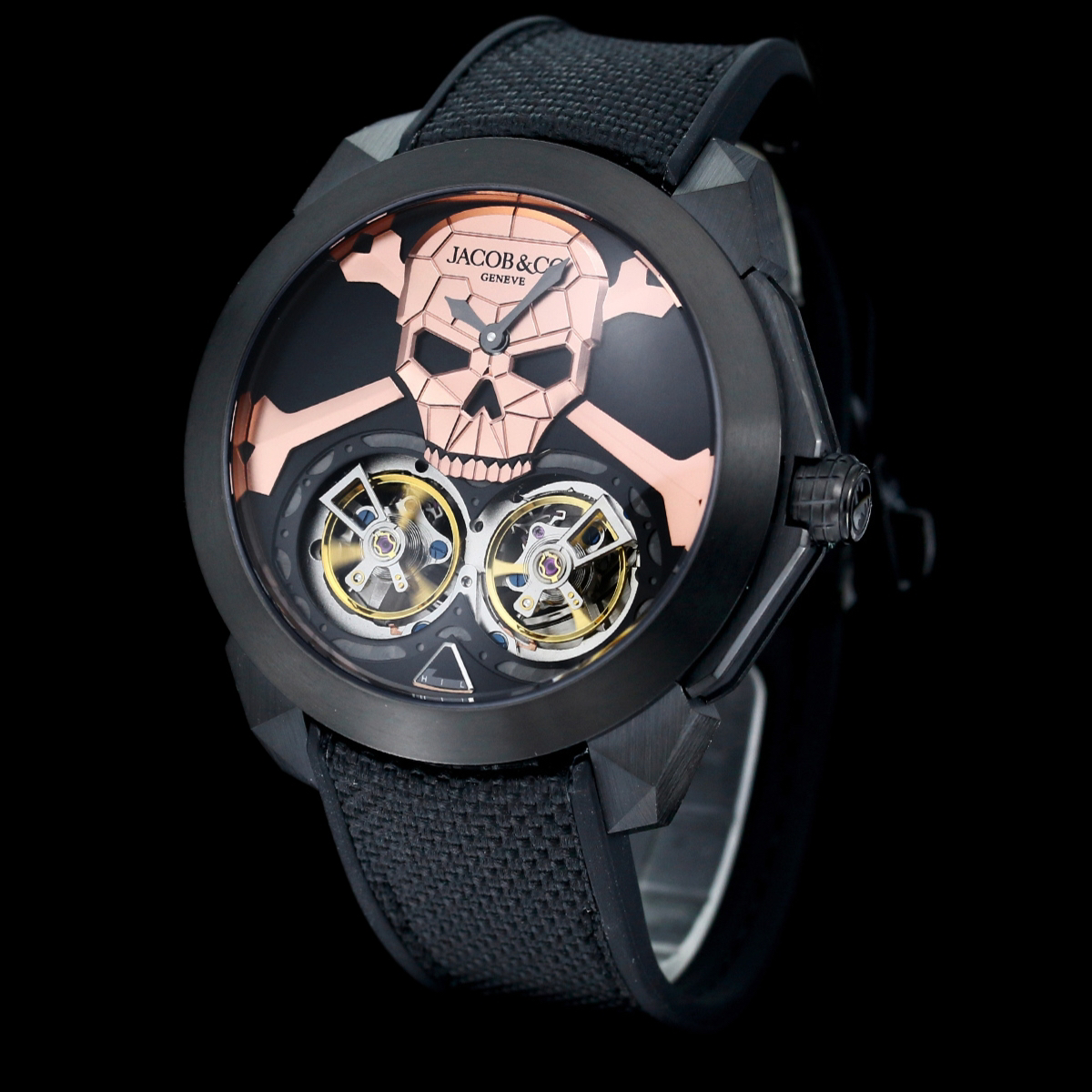 Jacob & Co. Gotham City 44mm Automatyczny AAA Replika wysokiej jakości Zegarki Zegarek - Image 4
