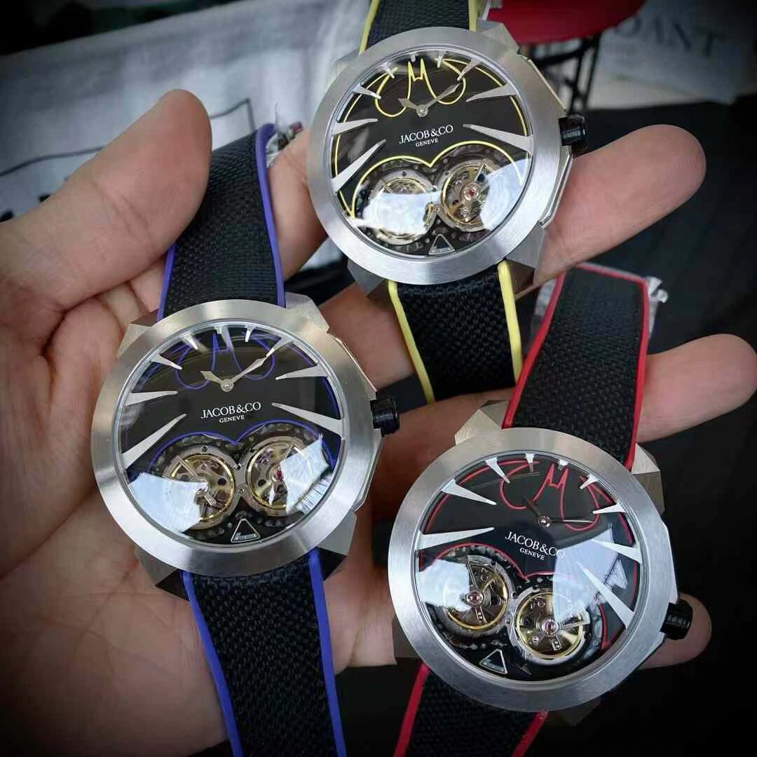 Jacob & Co. Gotham City Automatyczny 44mm AAA Replika wysokiej jakości Zegarki Zegarek - Image 4