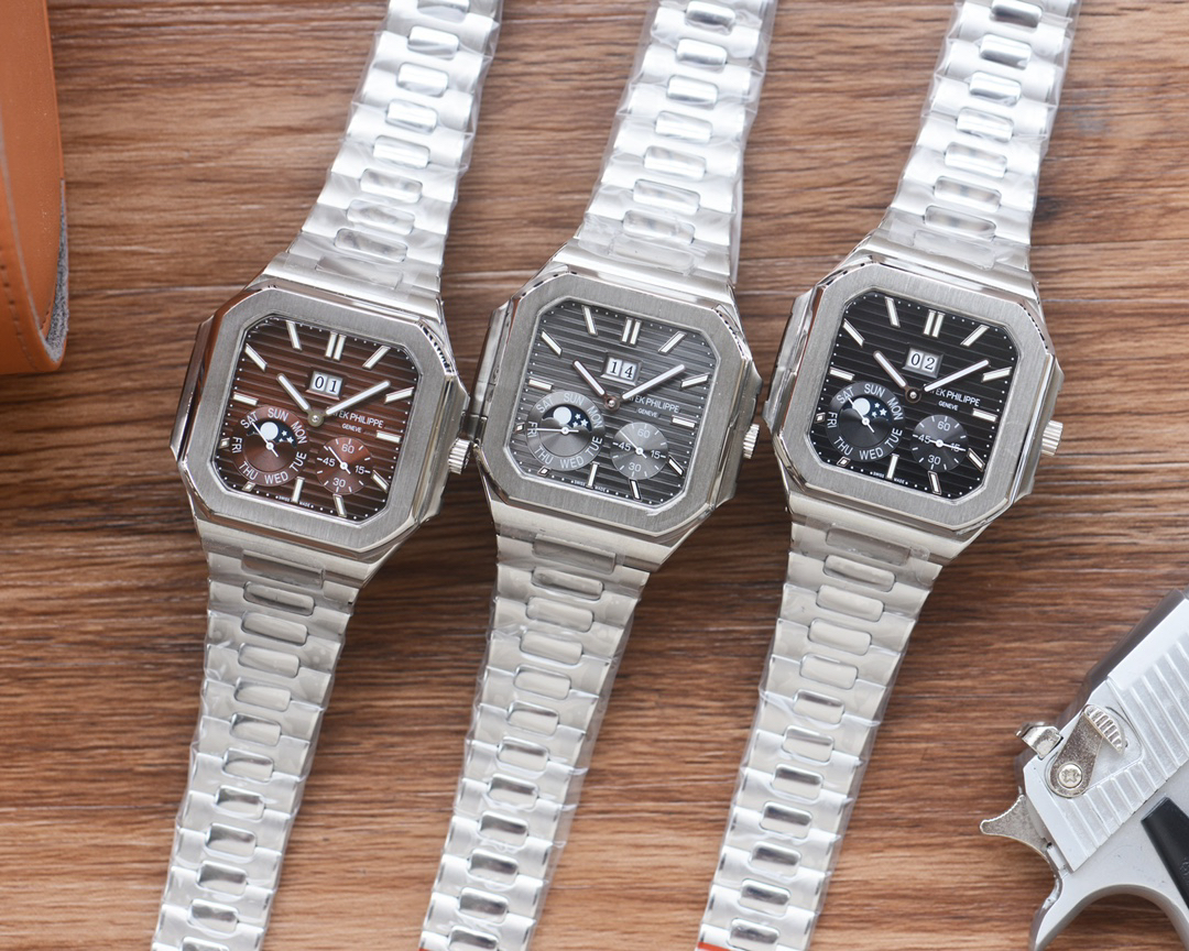 Patek Philippe Cubitus 40mm Ręczny naciąg AAA Replika wysokiej jakości Zegarki Zegarek - Image 5