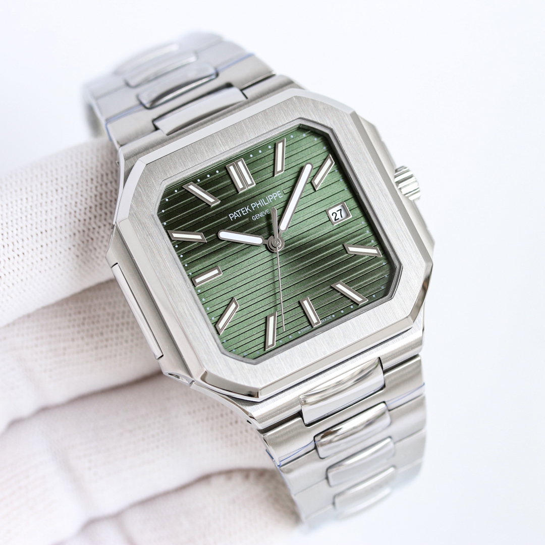 Patek Philippe Cubitus 45mm Stal nierdzewna AAA Replika wysokiej jakości Zegarki Zegarek - Image 5