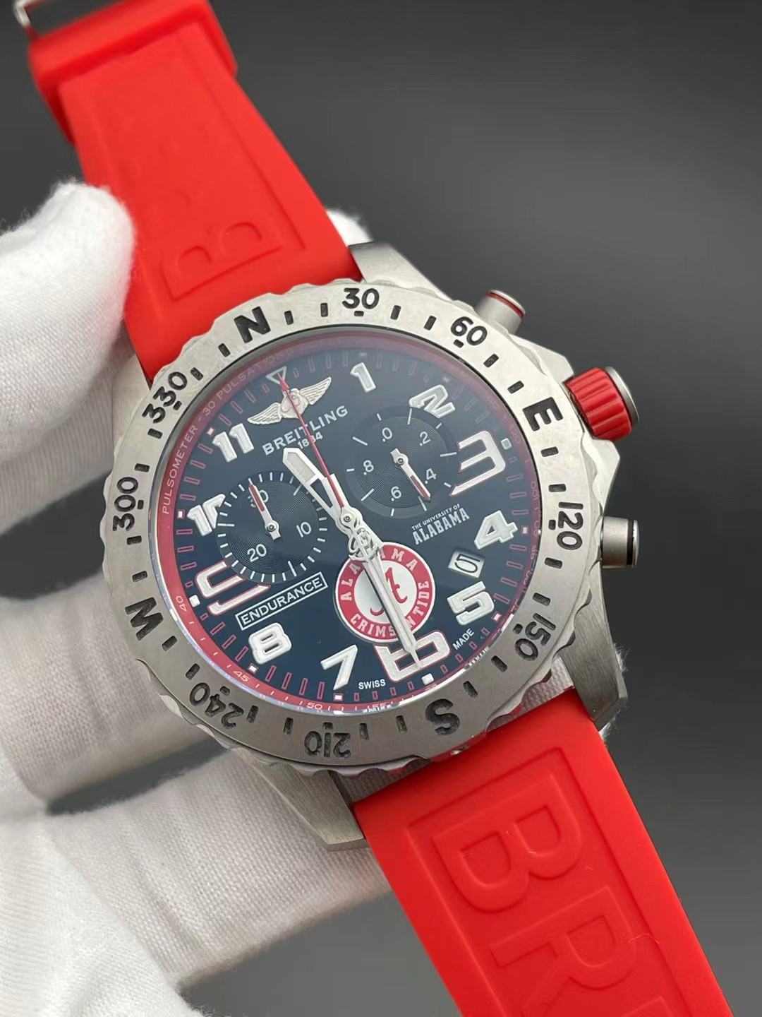 Breitling Endurance Pro Czarny Koperta AAA Replika wysokiej jakości Zegarki Zegarek