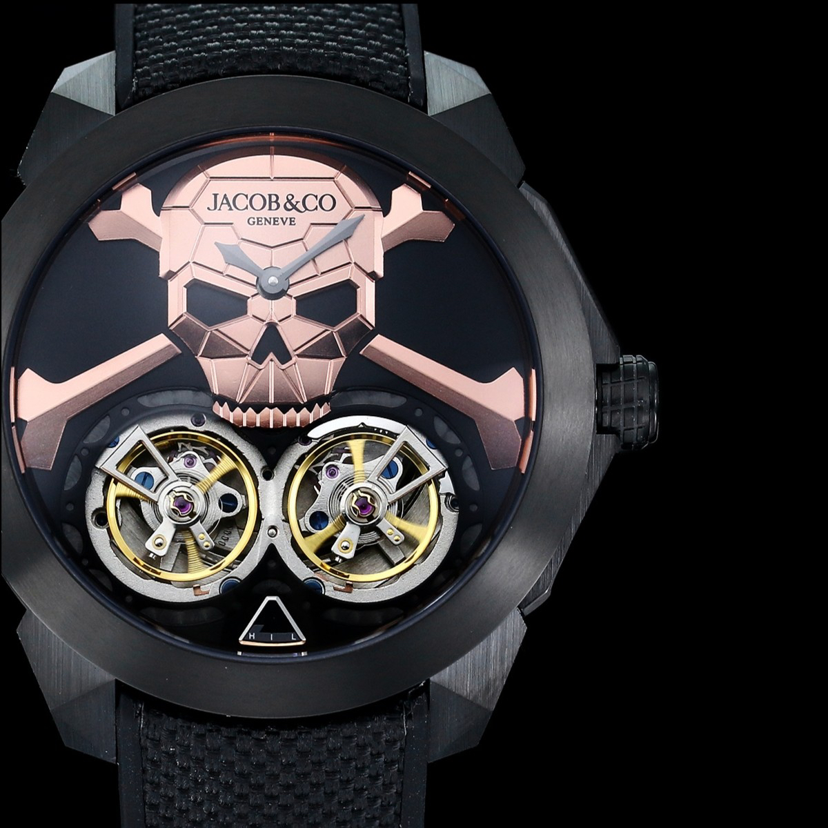 Jacob & Co. Gotham City 44mm Automatyczny AAA Replika wysokiej jakości Zegarki Zegarek - Image 5