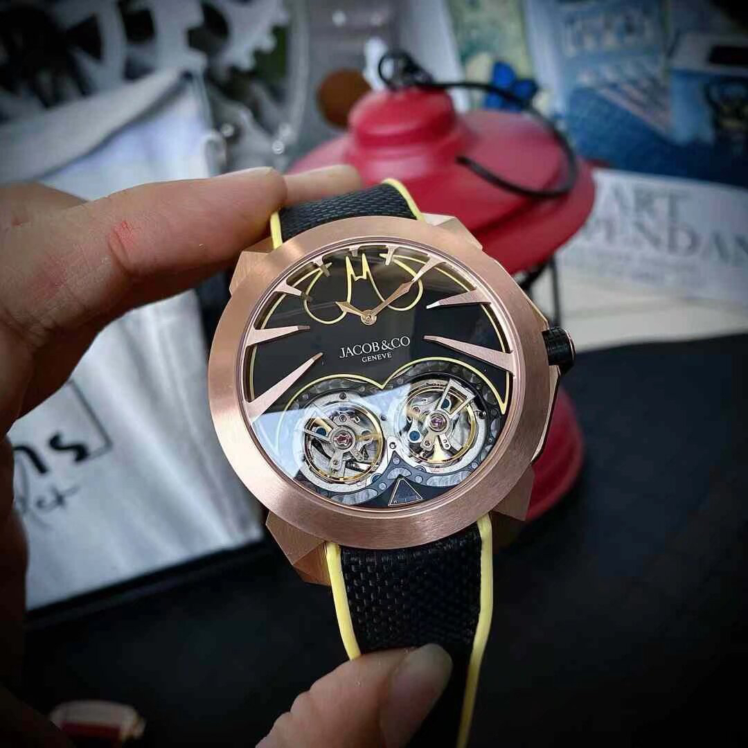 Jacob & Co. Gotham City Automatyczny 44mm AAA Replika wysokiej jakości Zegarki Zegarek - Image 5