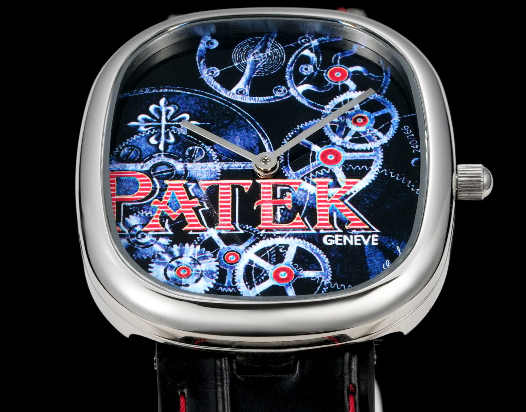 Patek Philippe Golden Ellipse 40x36mm 9015 AAA Replika wysokiej jakości Zegarki Zegarek - Image 6