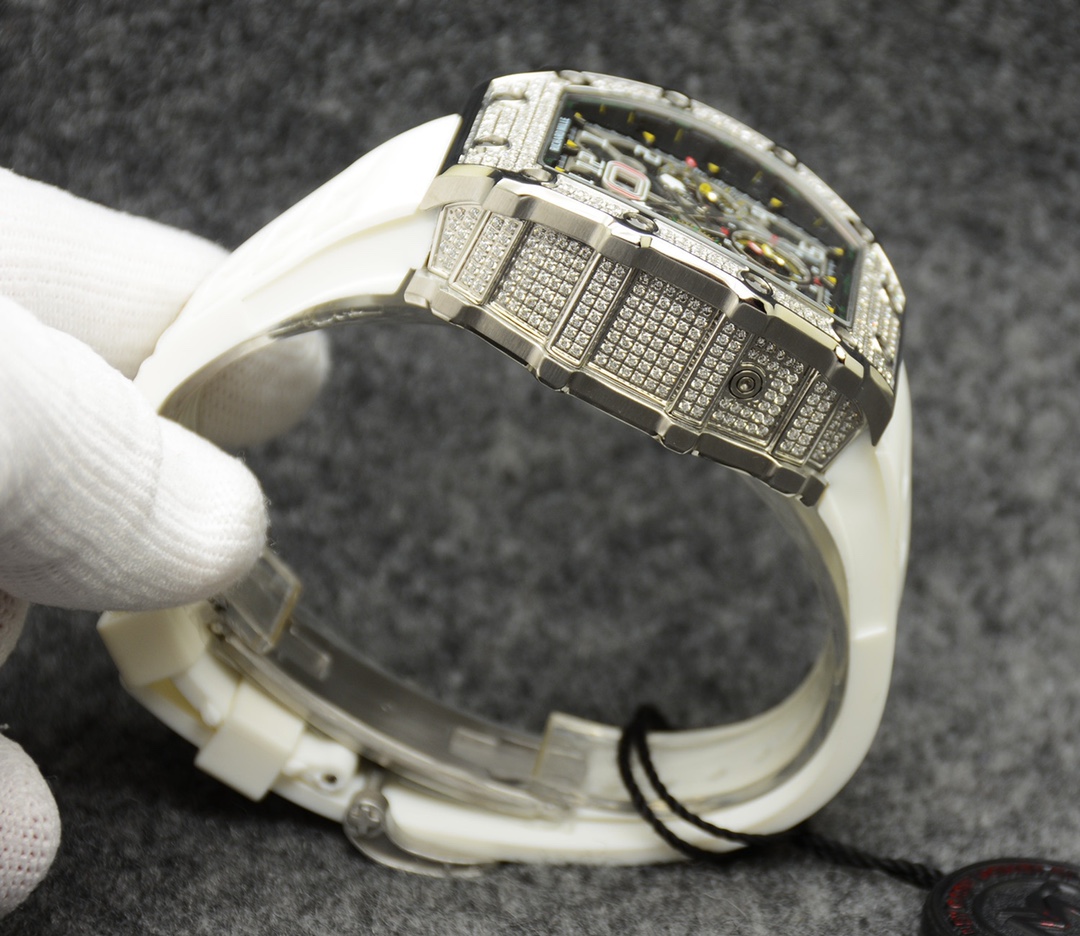 Richard Mille RM11-03 Stal Automatyczny AAA Replika wysokiej jakości Zegarki Zegarek - Image 7