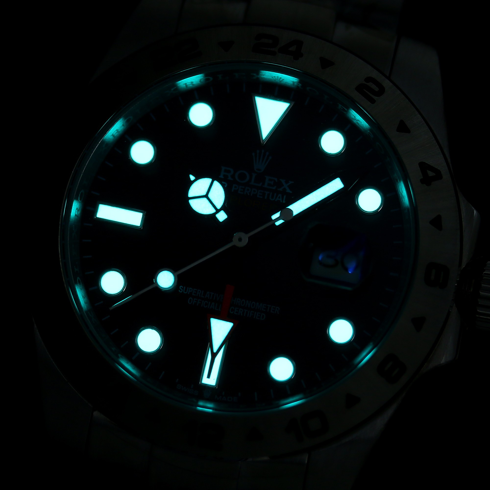 Rolex Explorer II 42mm 3186 AAA Replika wysokiej jakości Zegarki Zegarek - Image 7