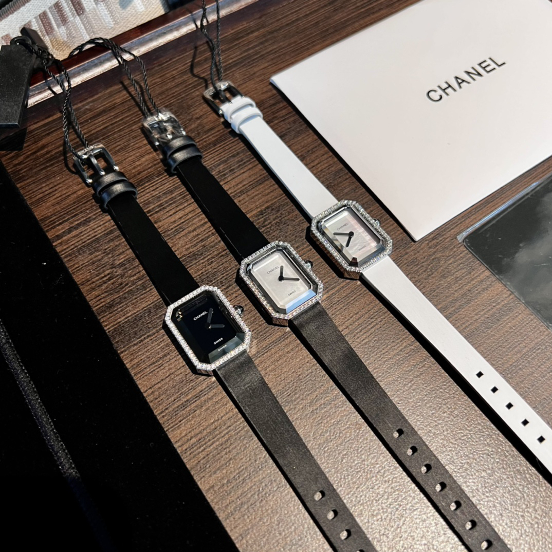 CHANEL Première 19,7 x 15.2mm Kwarc AAA Replika wysokiej jakości Zegarki Zegarek
