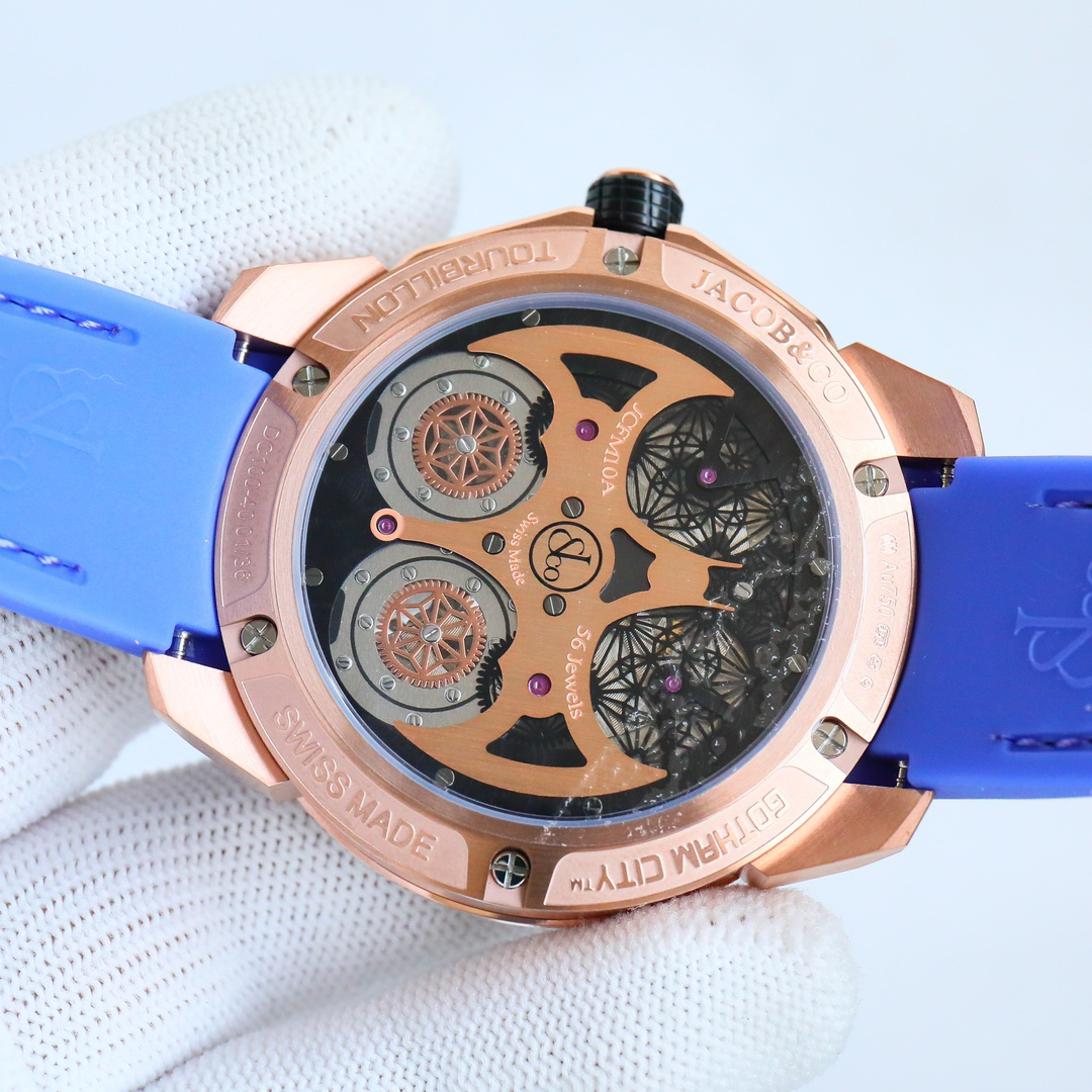Jacob & Co. Gotham City 44mm Automatyczny AAA Replika wysokiej jakości Zegarki Zegarek - Image 8