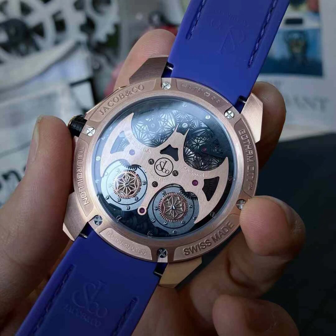 Jacob & Co. Gotham City Automatyczny 44mm AAA Replika wysokiej jakości Zegarki Zegarek - Image 8