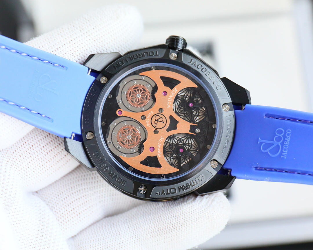 Jacob & Co. Gotham City 44mm Automatyczny AAA Replika wysokiej jakości Zegarki Zegarek - Image 8