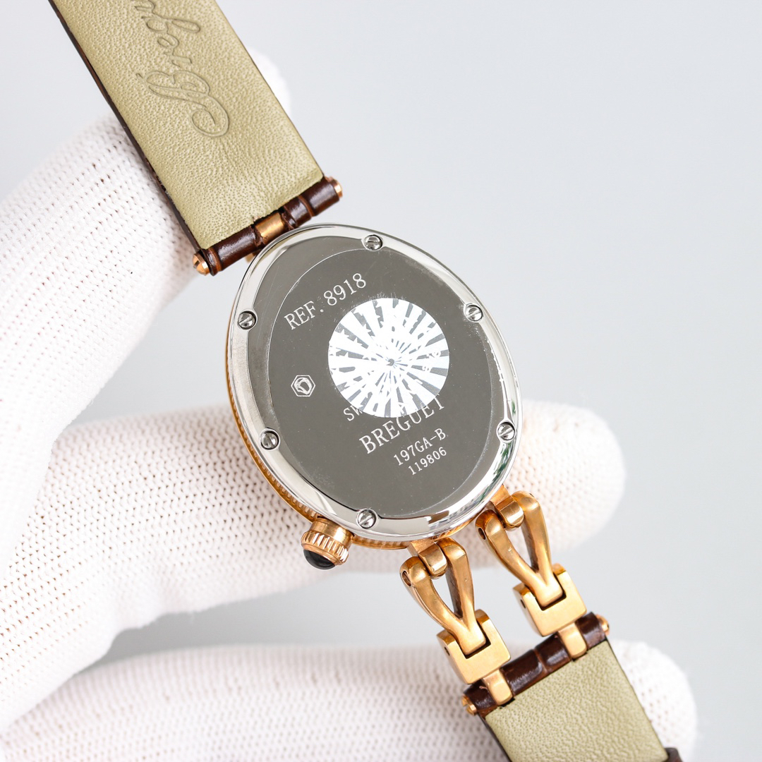 Breguet Reine de Naples Damski Kwarc AAA Replika wysokiej jakości Zegarki Zegarek