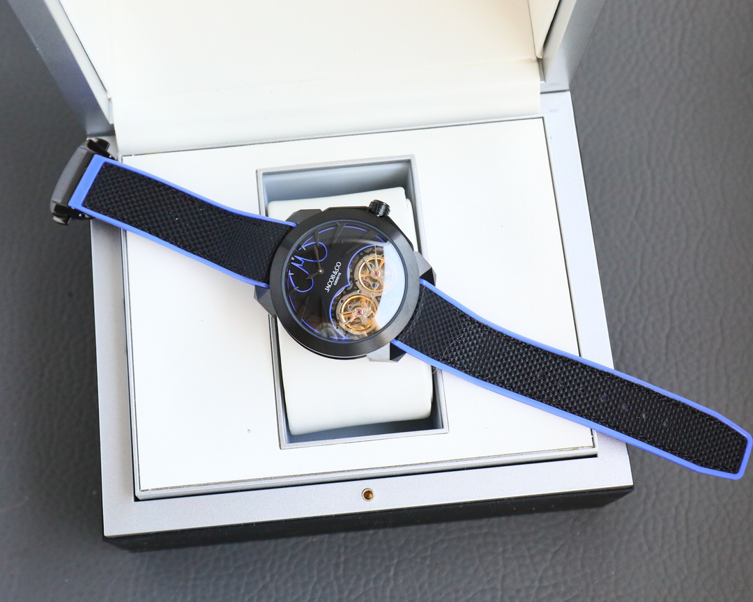 Jacob & Co. Gotham City 44mm Automatyczny AAA Replika wysokiej jakości Zegarki Zegarek - Image 9